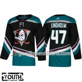 Anaheim Ducks Hampus Lindholm 47 Adidas 2018-2019 Alternate Authentic Shirt - Kinderen